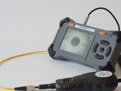 What is the purpose of a fiber optic power meter?