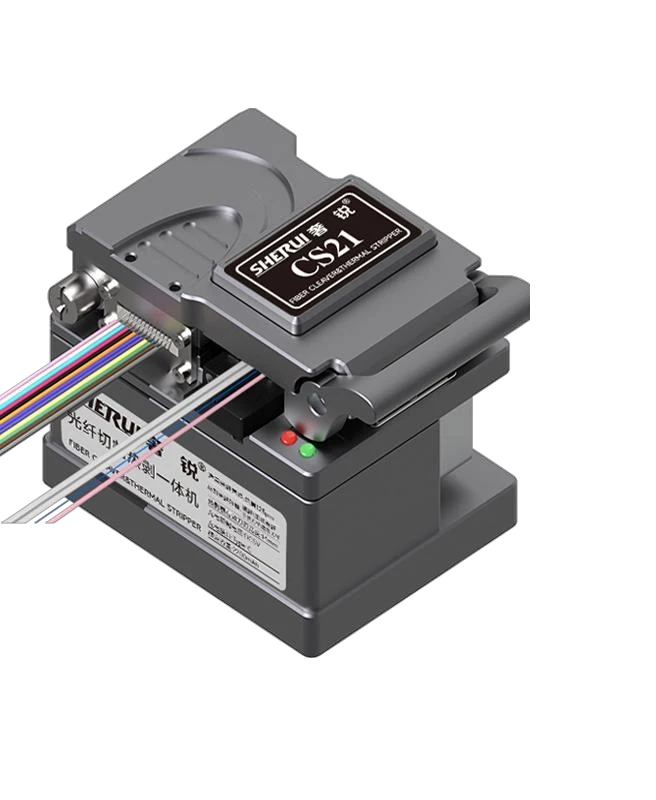 CS-01 Optical Fiber Cleaver with Thermal Stripper